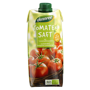 DENNREE Šťava paradajková BIO 500 ml (Džúsy, sirupy, minerálne vody) - BIO