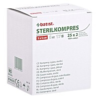 STERILKOMPRES 5x5 25x2 ks