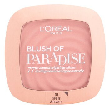 L´OREAL Paris Paradise Blush 01 Life Is Peach lícenka 9 ml