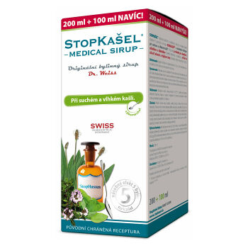 DR. WEISS Stopkašel Medical sirup 200+100 ml
