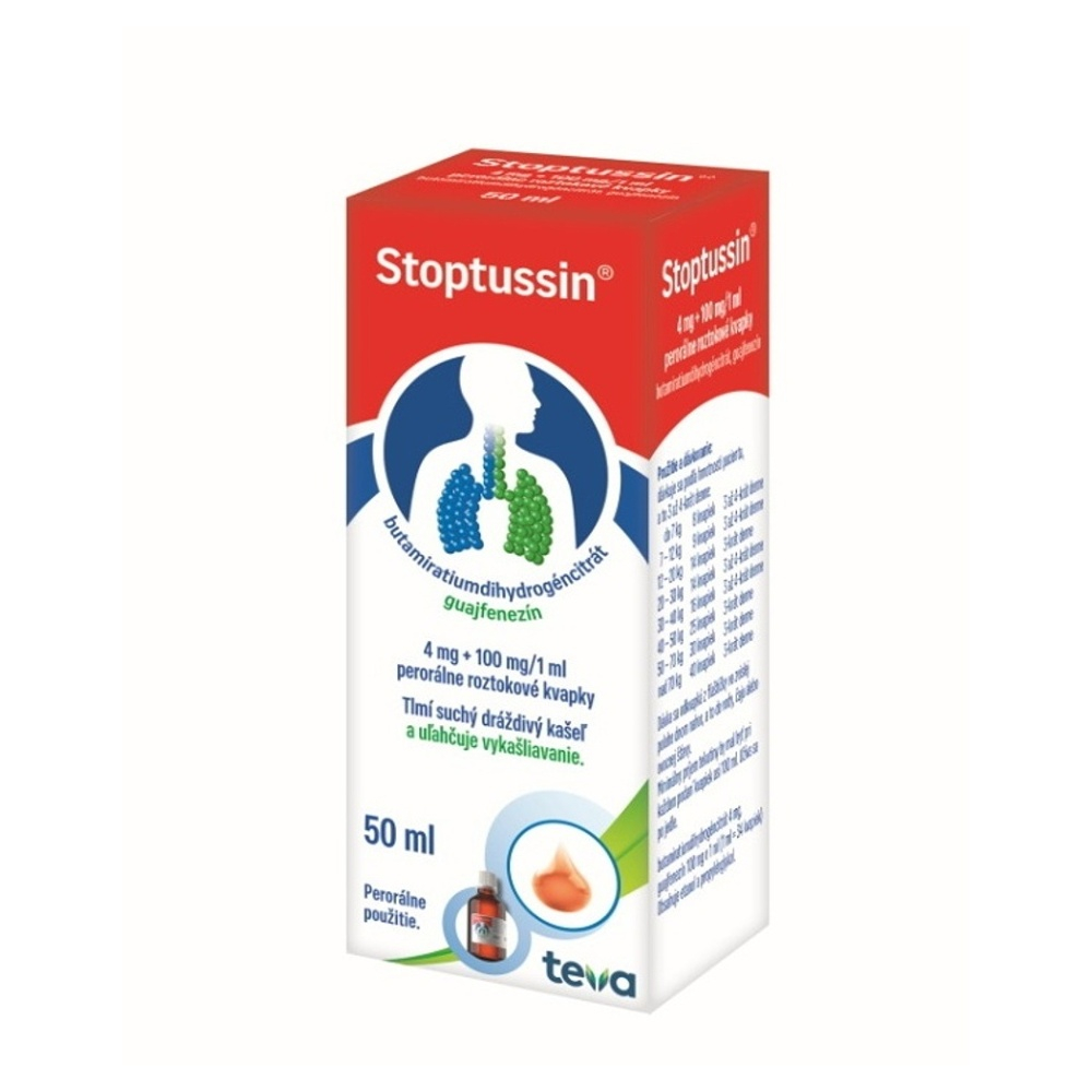 STOPTUSSIN perorálne roztokové kvapky 50 ml kúpite na Mojalekaren.sk