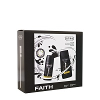 STR8 Faith Sprchový gél 250 ml + dezodorant 150 ml Darčekové balenie