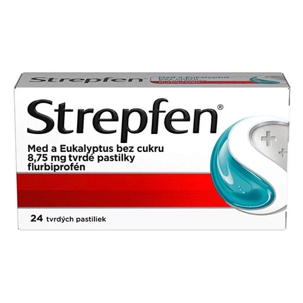 Strepfen Med a Eukalyptus bez cukru 24 pastiliek kúpite na Mojalekaren.sk