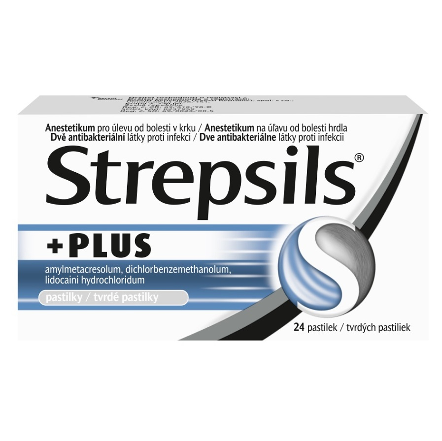 STREPSILS PLUS 24 pastiliek kúpite na Mojalekaren.sk