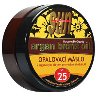 SUN VITAL Opaľovacie maslo s arganovým olejom OF 25 200 ml
