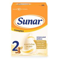 SUNAR Complex 2 Pokračovacie batoľacie mlieko od 6 mesiaca 600 g