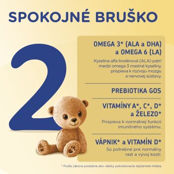 SUNAR Complex 2 Pokračovacie batoľacie mlieko od 6 mesiaca 600 g