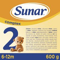 SUNAR Complex 2 Pokračovacie batoľacie mlieko od 6 mesiaca 600 g