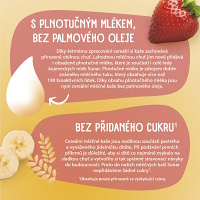 SUNAR Mliečna kaša 8 cereálií jahoda banán 6m+ 340 g