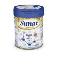 SUNAR Premium 1 Počiatočné dojčenské mlieko od 0 - 6 mesiacov  700 g