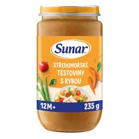 SUNAR Príkrm stredomorskej cestoviny s rybou 12m + 235 g