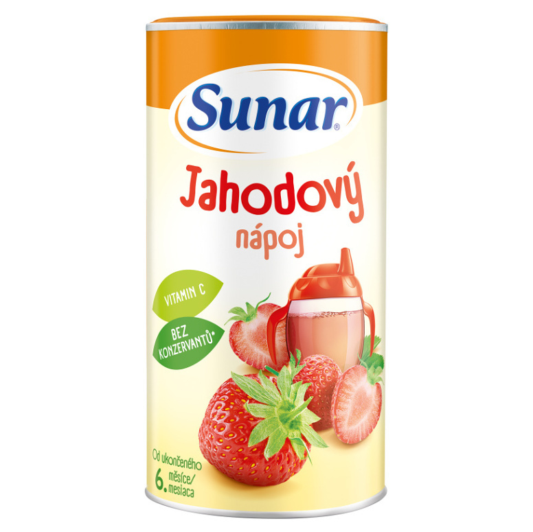 SUNAR Rozpustný nápoj jahodový 200 g kúpite na Mojalekaren.sk
