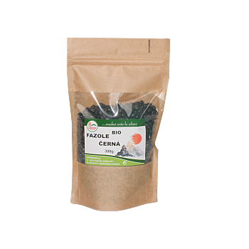 SUNFOOD Fazuľa čierna BIO 300 g (Strukoviny) - BIO