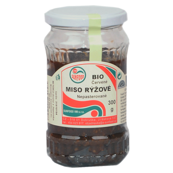 SUNFOOD Miso ryžové červené BIO 300 g (Prísady na varenie) - BIO