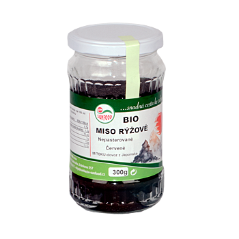 SUNFOOD Miso ryžové červené BIO 300 g (Prísady na varenie) - BIO