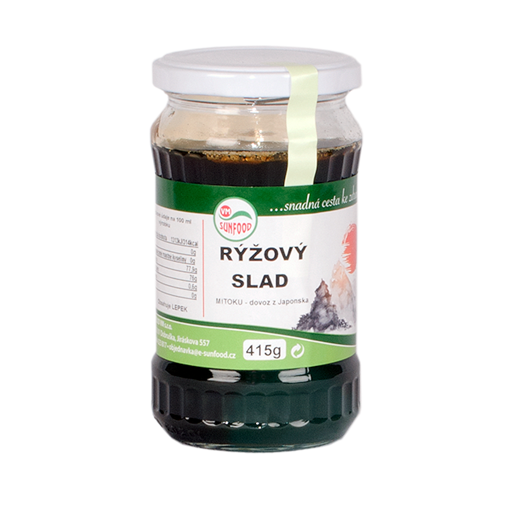 SUNFOOD Ryžový slad 415 g