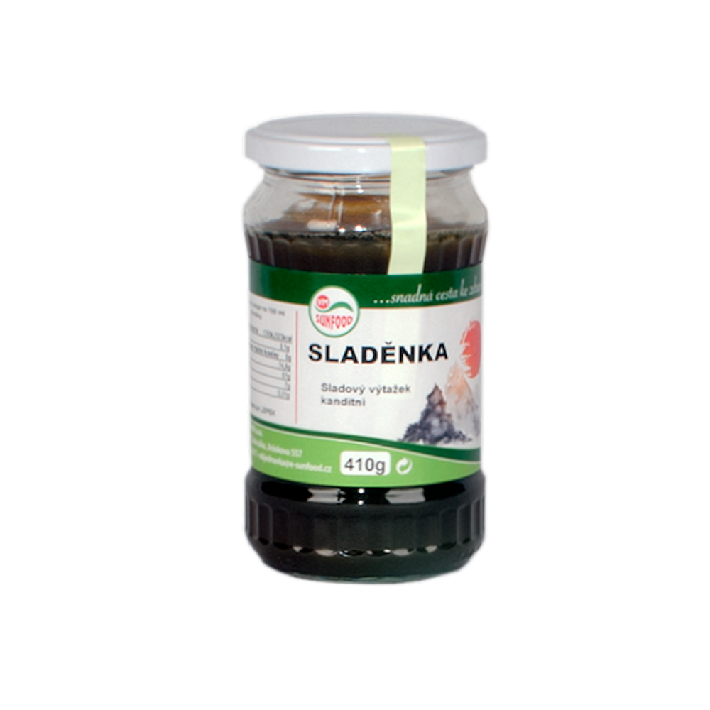 SUNFOOD Sladenka jačmenný slad 410 g
