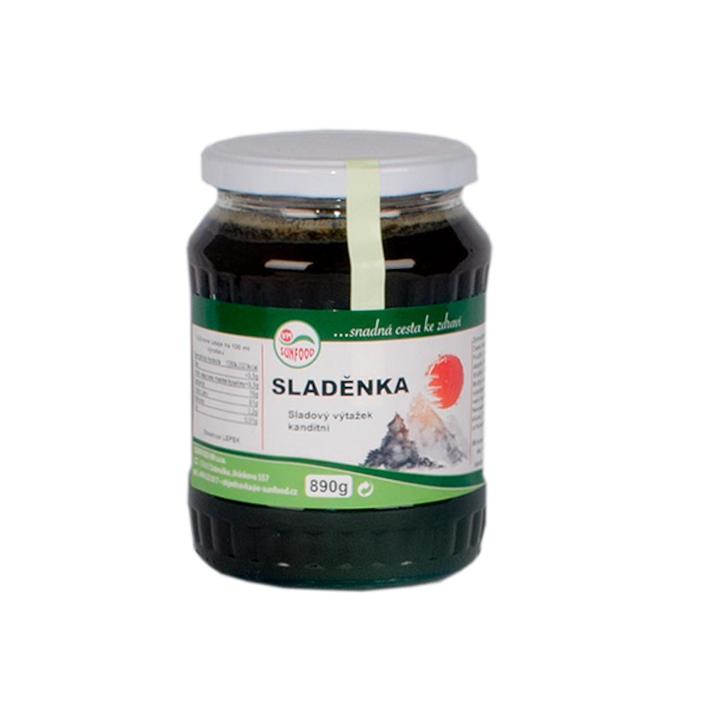 SUNFOOD Sladenka jačmenný slad 890 g
