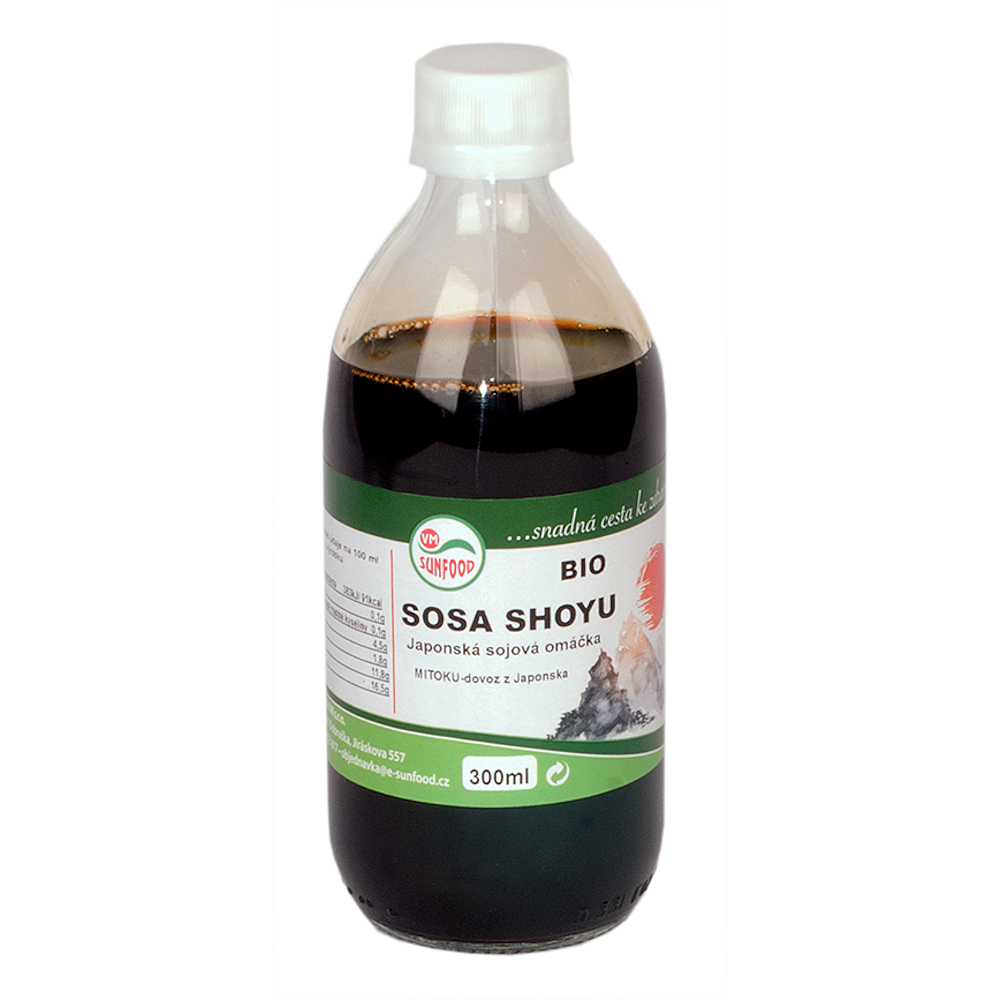 SUNFOOD Sosa shoyu BIO 300 ml kúpite na Mojalekaren.sk