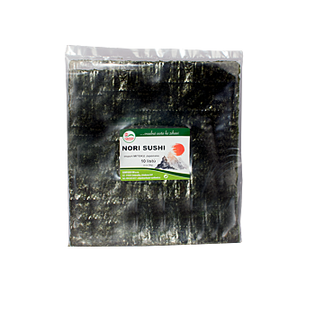 SUNFOOD Sushi nori chef kvalita 10 listov (Korenie a koreniace zmesi)