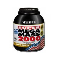 Super Mega Mass 2000, Gainer, Weider, 3000 g - Vanilka