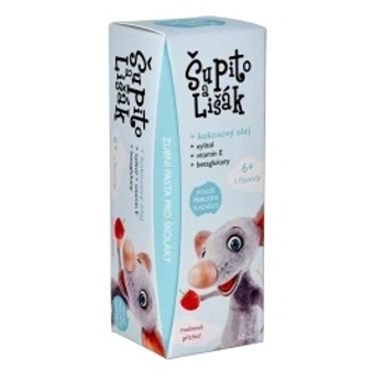 ŠUPITO A LIŠÁK Zubná pasta s príchuťou maliny a jahody 6+ rokov 50 ml (Zubné pasty pre deti) - obrázok 2/2