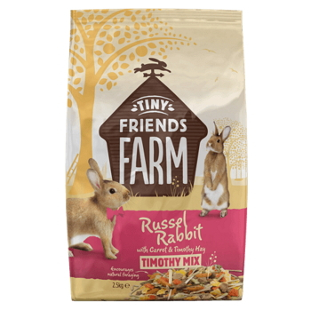 SUPREME Tiny Friends Farm Timothy mix krmivo pre králiky 2,5 kg