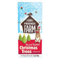 SUPREME Tiny Friends Farm Maškrty pre králiky Vianočné stromčeky 120 g