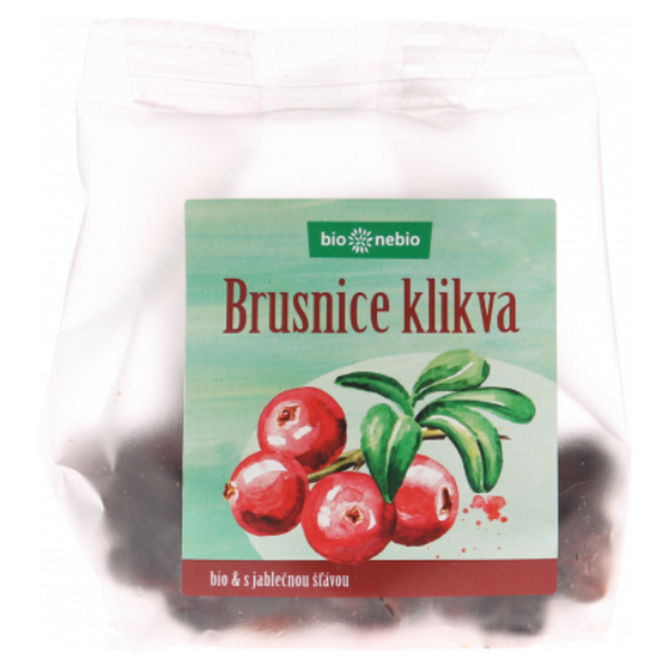 BIO NEBIO Brusnica klikva bez cukru BIO 75 g