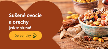 Sušené plody a orechy