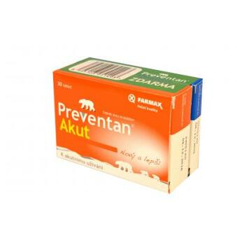 Farmax Preventan Akut 30 tabliet + Preventan Quattro 12 tabliet ZDARMA (Prípravky na imunitu s prírodnými zložkami) - Prírodné