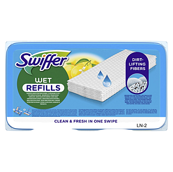 SWIFFER Vlhčené utierky na podlahu Citrus Fresh 24 kusov (Mopy a upratovacie súpravy) - Čistiace