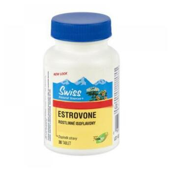 SWISS NATURAL Estrovone 50 mg 30 tabliet VYPREDAJ exspirácia 05/2014