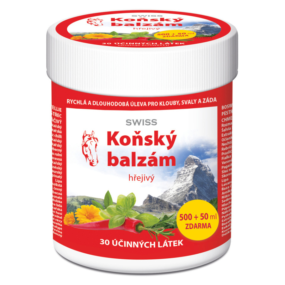 E-shop KONSKÝ BALZAM SWISS HREJIVÝ 500+50ML