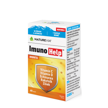 NATUREVIA ImunoHelp 60 kapsúl (Vitamín C) - Viaczložkové
