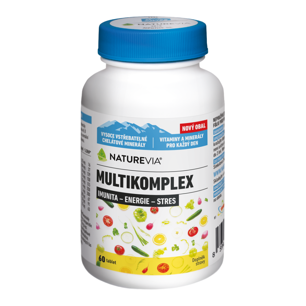 NatureVia Multikomplex tablety na podporu imunitného systému 60 tbl kúpite na Mojalekaren.sk