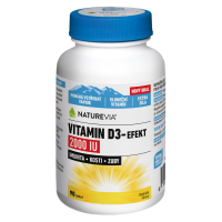 NATUREVIA Vitamín D3-Efekt 2000I.U. 90 tabliet