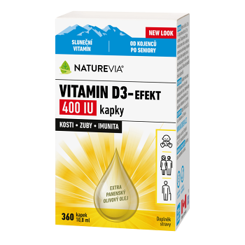 NATUREVIA Vitamín D3-Efekt 400 IU 10,8 ml