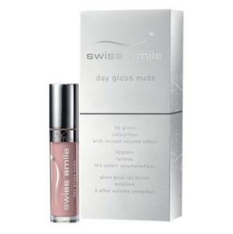 SWISS SMILE Day Gloss Nude Lip Gloss Pro plnější rty 3,5ml
