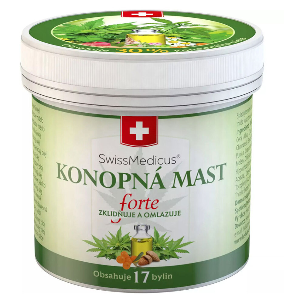 E-shop HERBAMEDICUS Konopná masť 125 ml