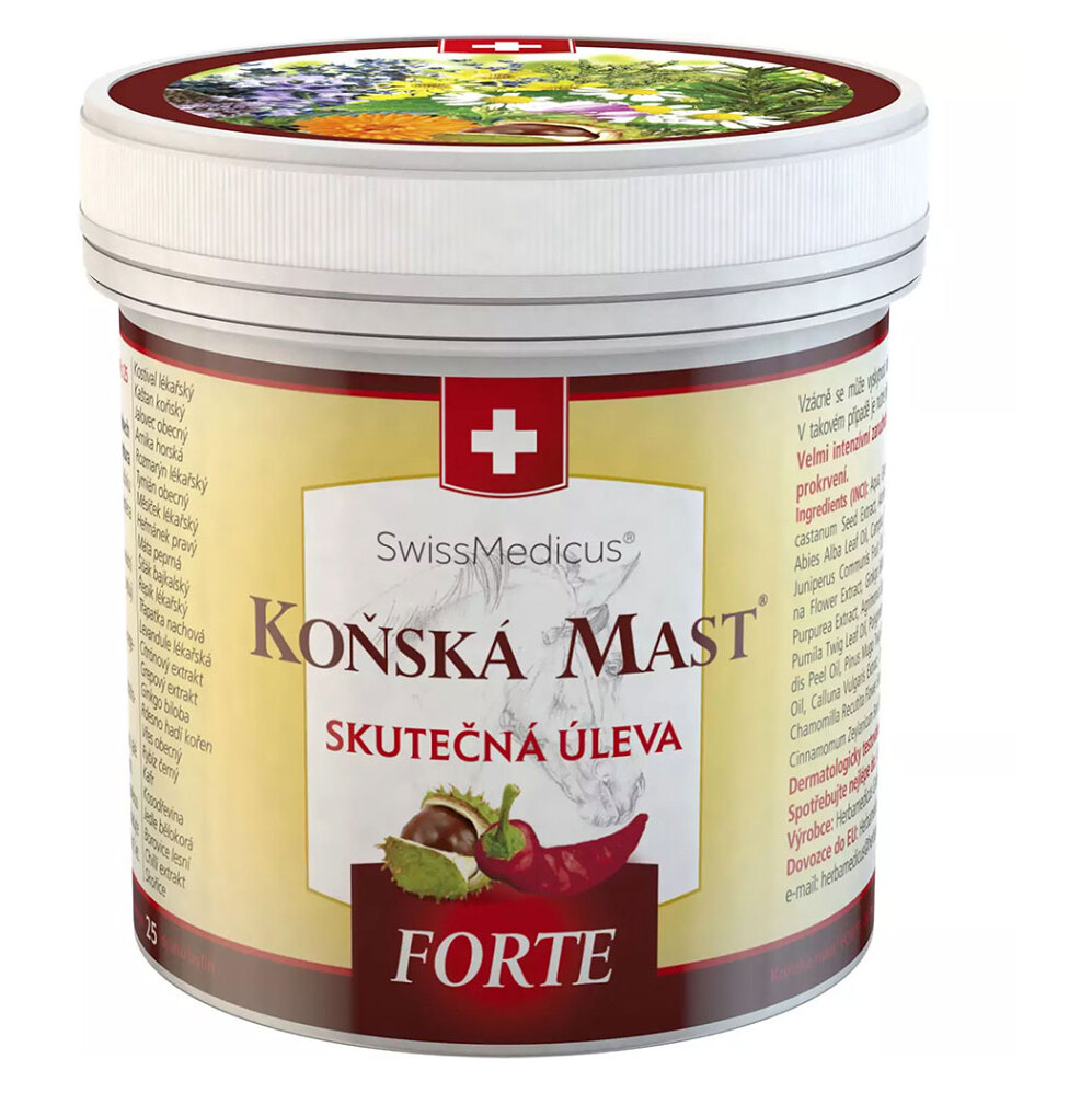 E-shop Konská masť forte hrejivá 250 ml