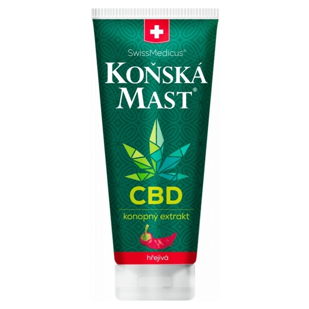 SWISSMEDICUS Konská masť s CBD hrejivá 200 ml kúpite na Mojalekaren.sk