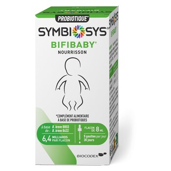 SYMBIOSYS Bifibaby kvapky 8 ml (Probiotiká, laktobacily) - Viaczložkové