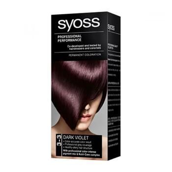SYOSS farba na vlasy odtieň tmavo fialový 3-3
