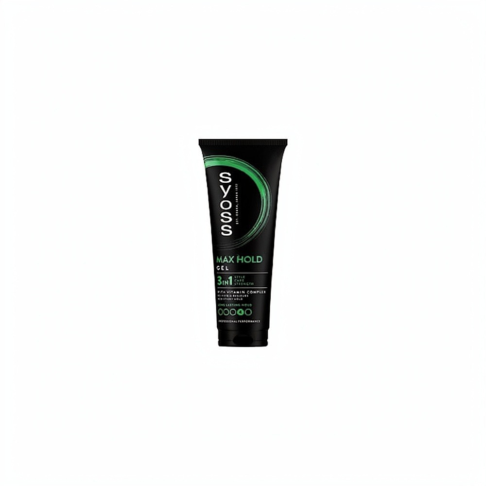 E-shop SYOSS gél max hold 250ml zelený