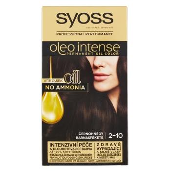 SYOSS Oleo Intense Farba na vlasy 2-10 Čiernohnedý, poškodený obal