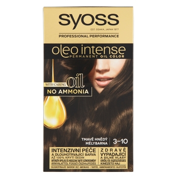 SYOSS Oleo Intense Farba na vlasy 3-10 Tmavo hnedý