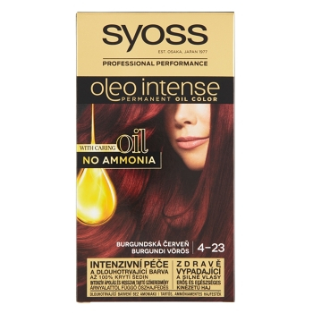 SYOSS Oleo Intense Farba na vlasy 4-23 Burgundská červeň