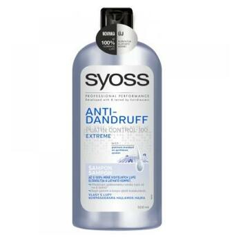SYOSS šampón proti lupinám Platin Control Extreme 500 ml