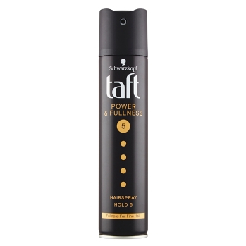 TAFT Power & Fullness Lak na vlasy pre jemné a slabé vlasy 250 ml